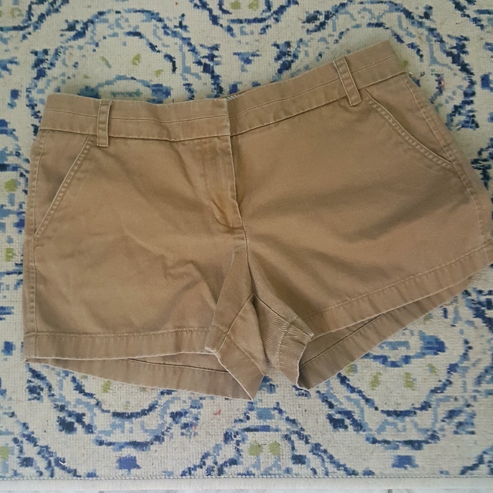 J. Crew Chino Shorts 4" inseam